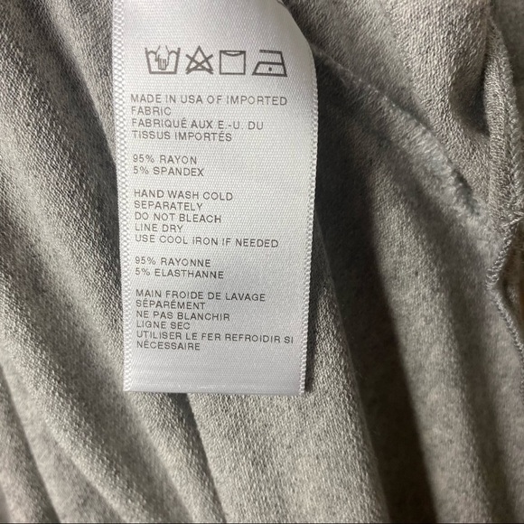 Urban Outfitters Silence + Noise Medium Faux Wrap Top Flowy Slouchy Boho V Neck - Picture 6 of 6